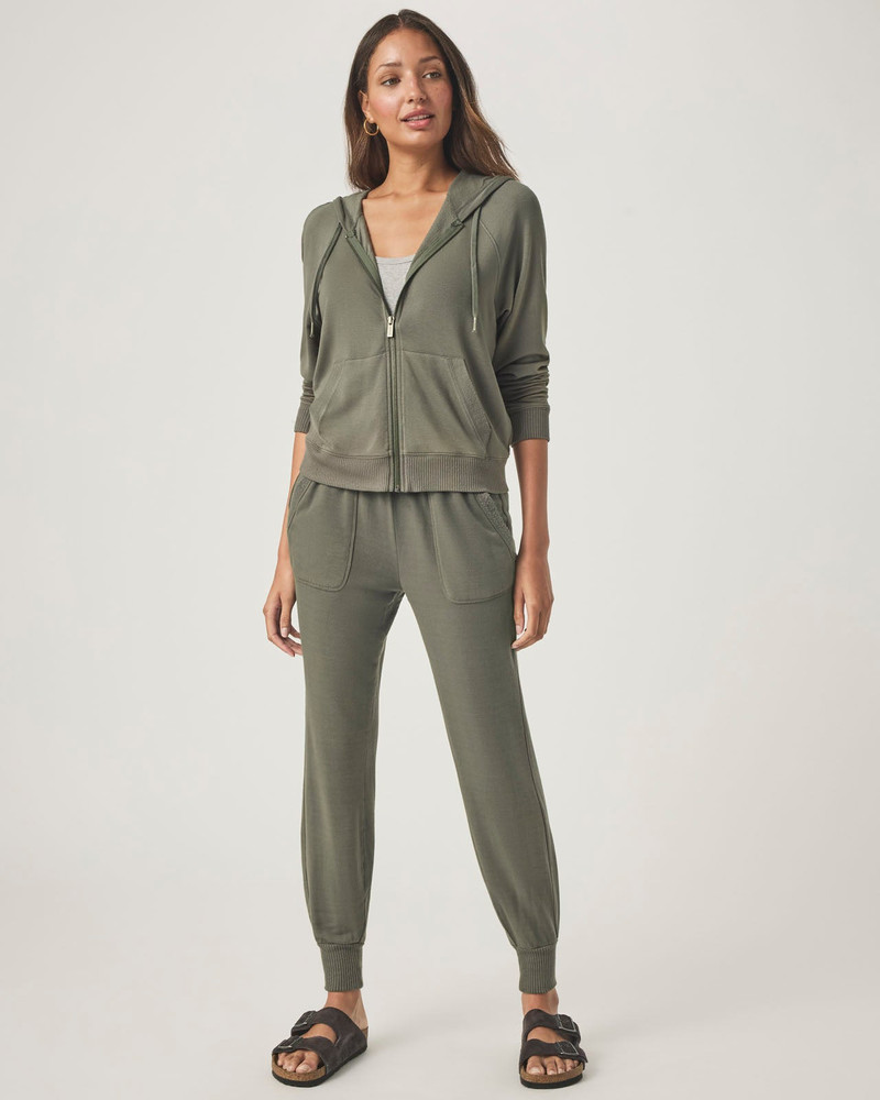 Splendid Supersoft Zip Up Hoodie outlook