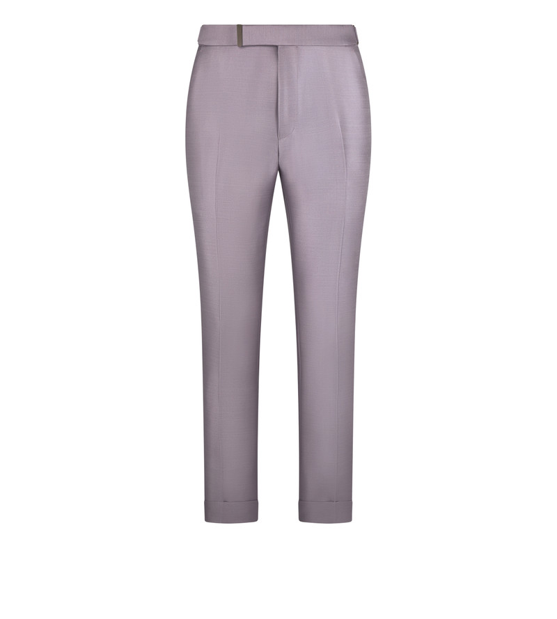 MOHAIR SILK TWILL DYLLAN PANT 1