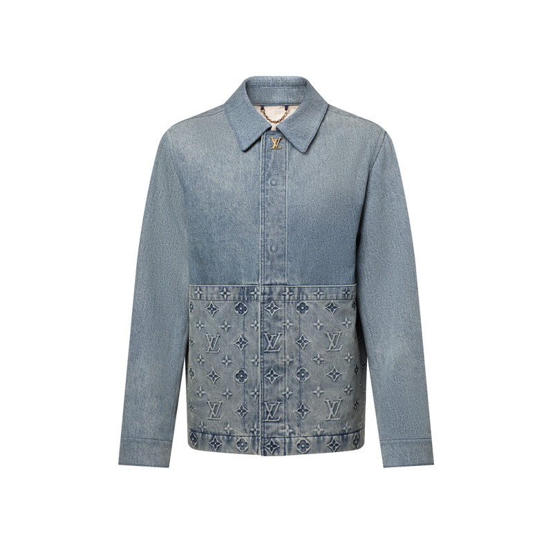 Upcycled Denim Canvas Jacket 1