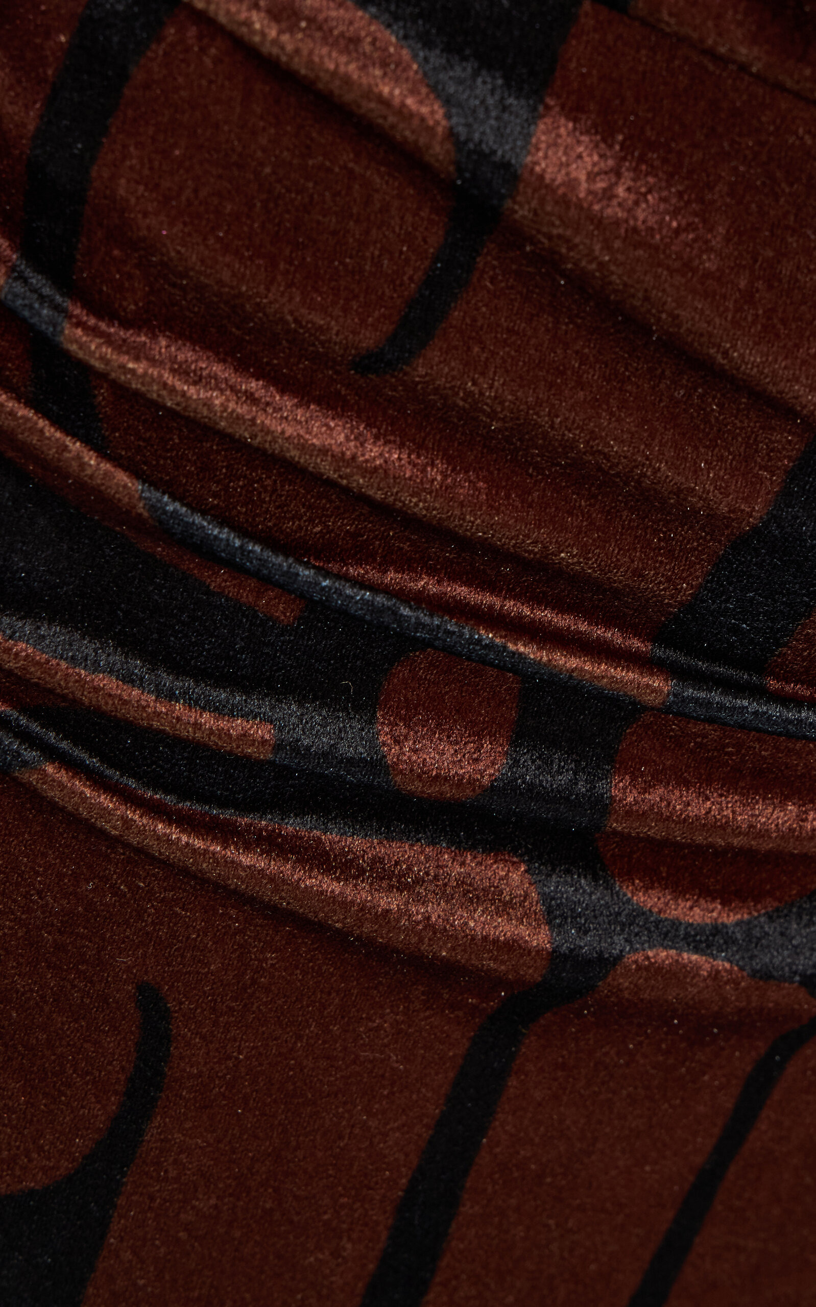 Isidora Velvet Maxi Dress brown - 5