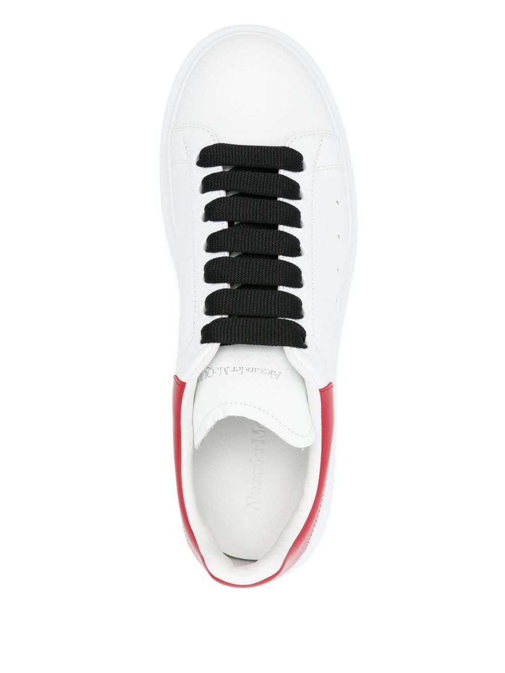 Oversize leather sneakers - 4