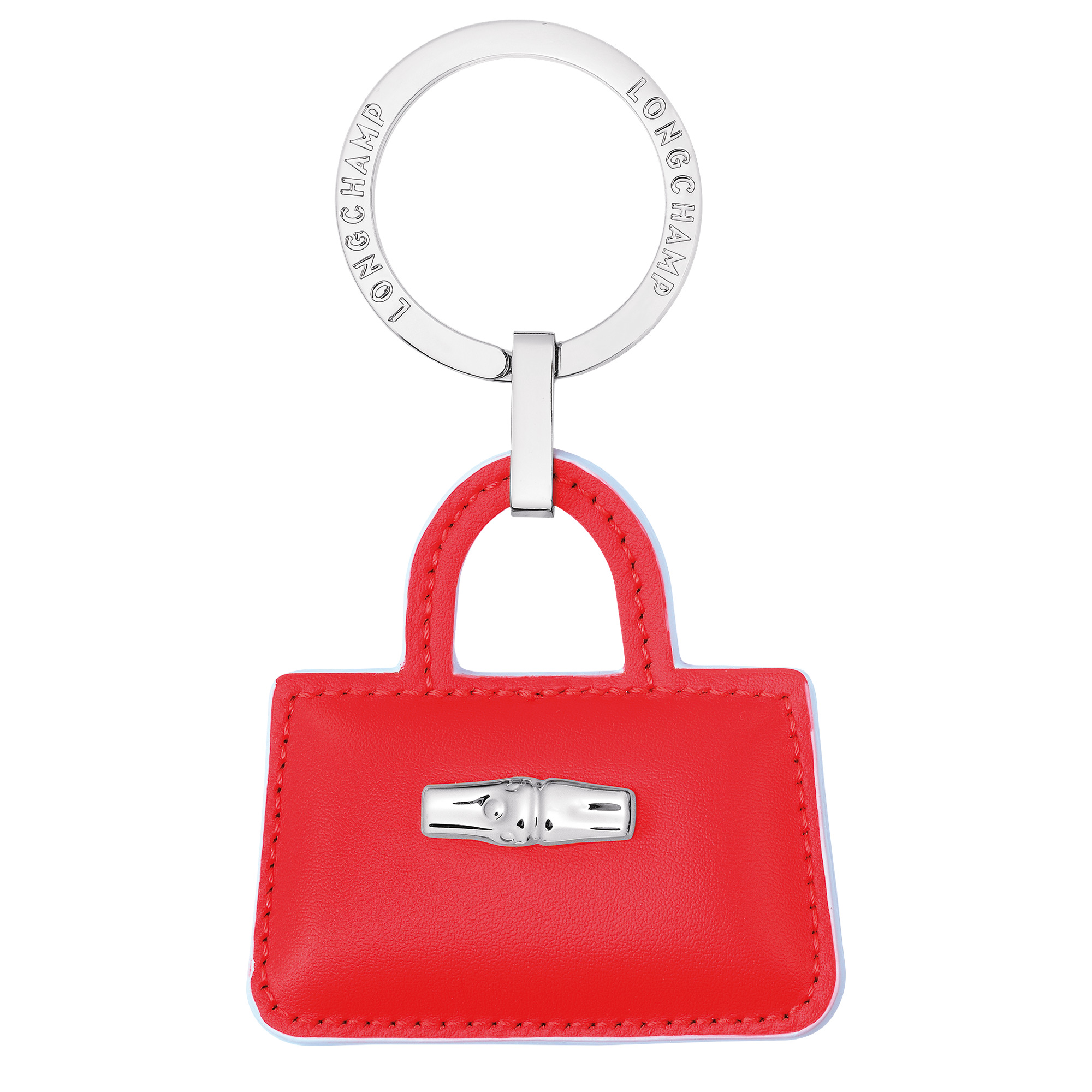 Roseau Key rings Red - Leather - 1