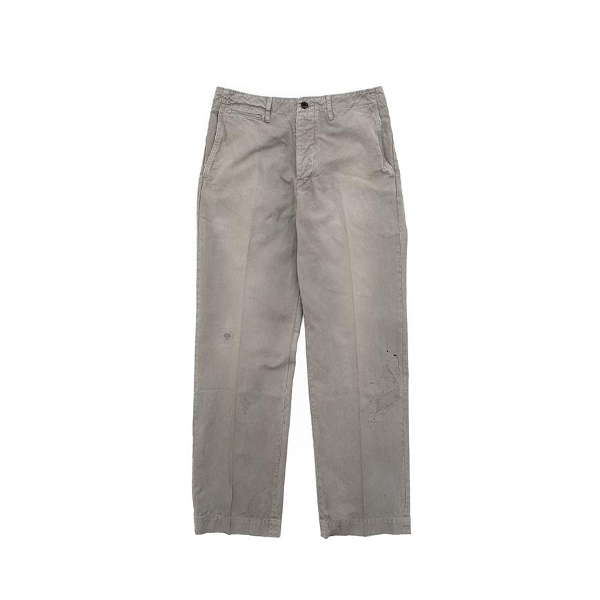 CHINO PANTS HW DMGD GREY - 1