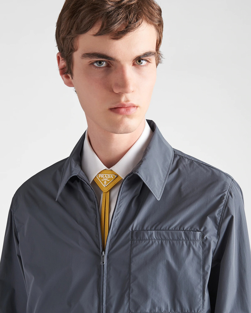 Prada Saffiano leather bolo tie outlook