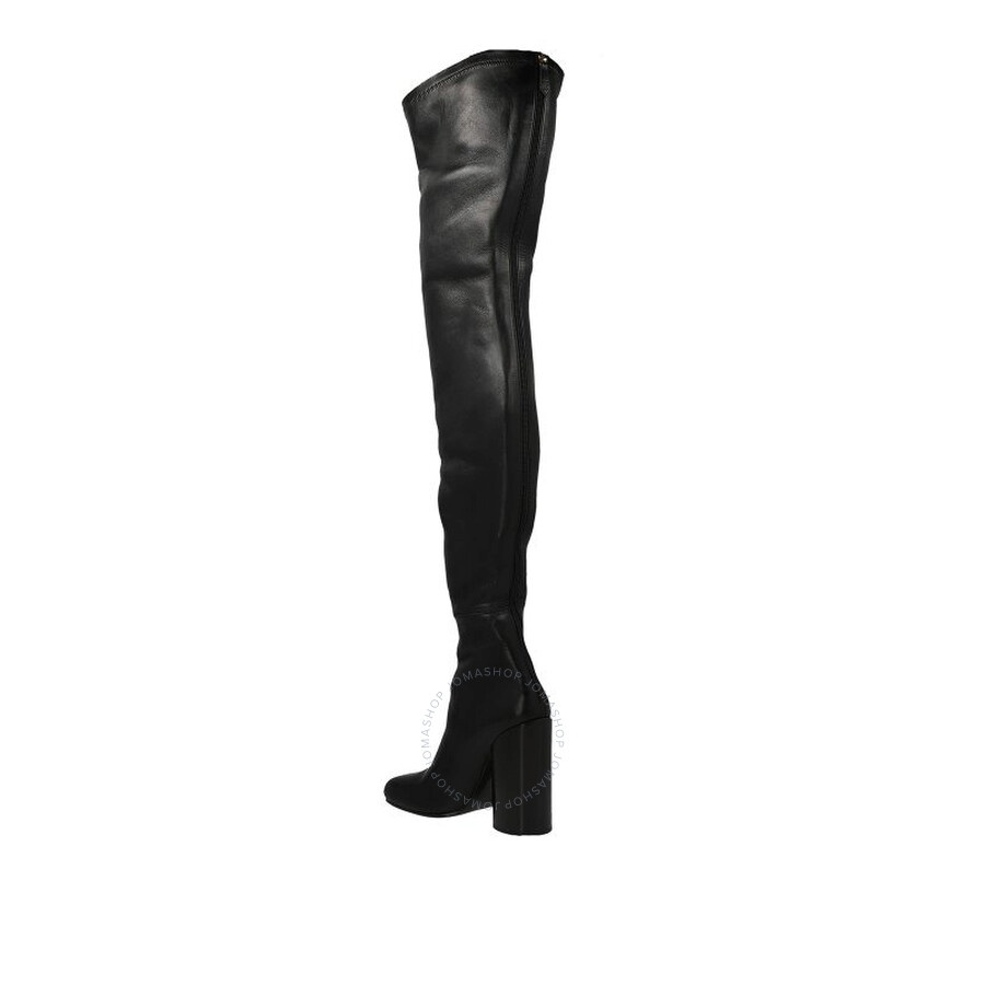 Burberry Black Leather Anita Over-The-Knee 110 mm Heel Boots - 2