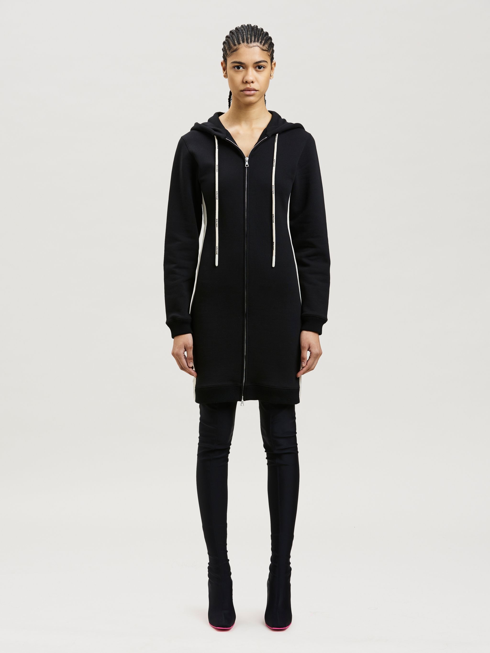 FLEECE HOODIE DRESS - 3