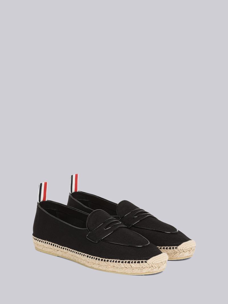 Grosgrain Varsity Penny Loafer Espadrille 3