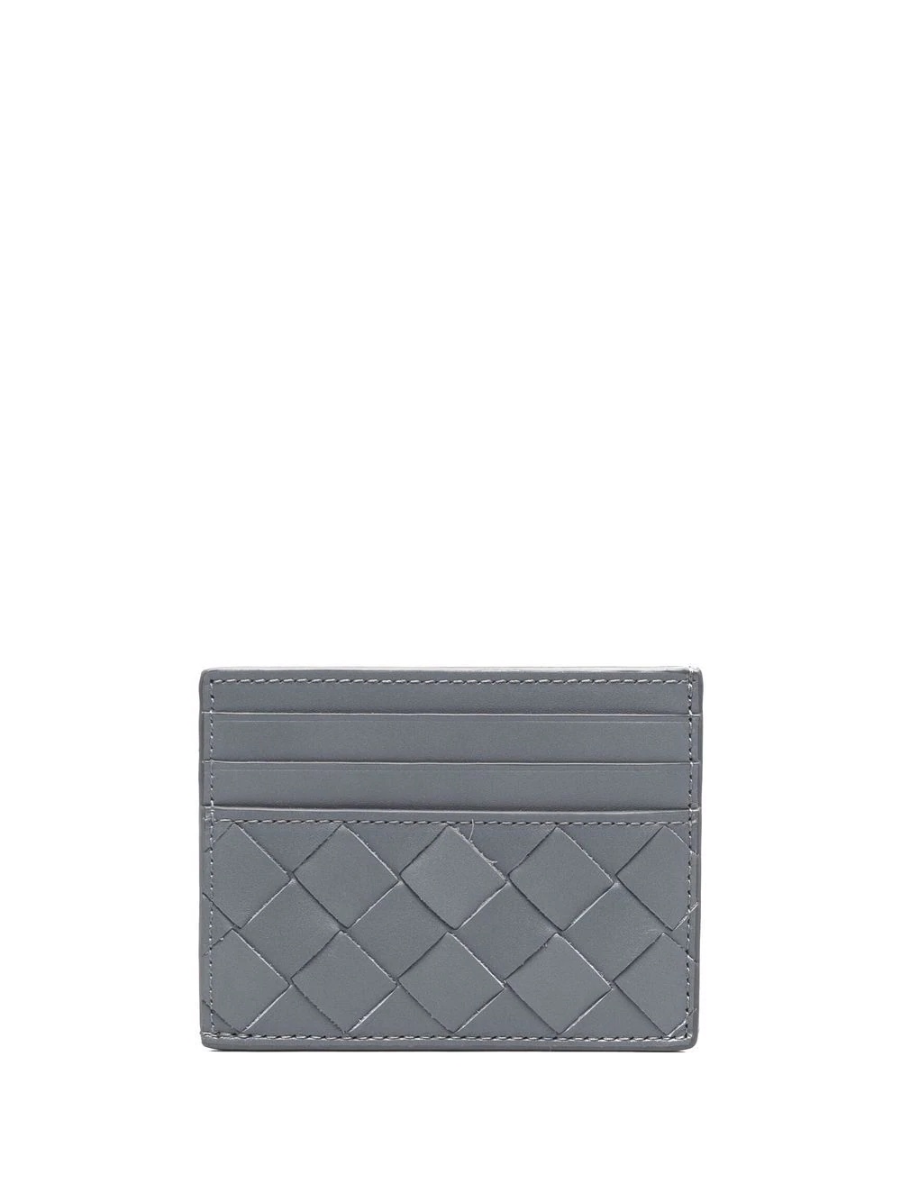 compact Intrecciato cardholder - 1