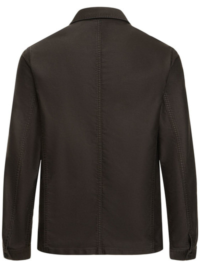 TOM FORD Double weft twill chore jacket outlook