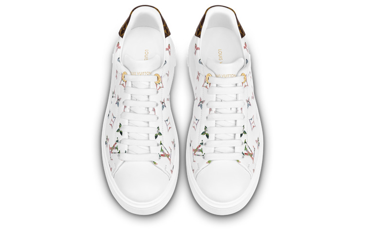 (WMNS) LOUIS VUITTON Time Out Sneakers 'Colorful Monogram' 1AAOSH - 3