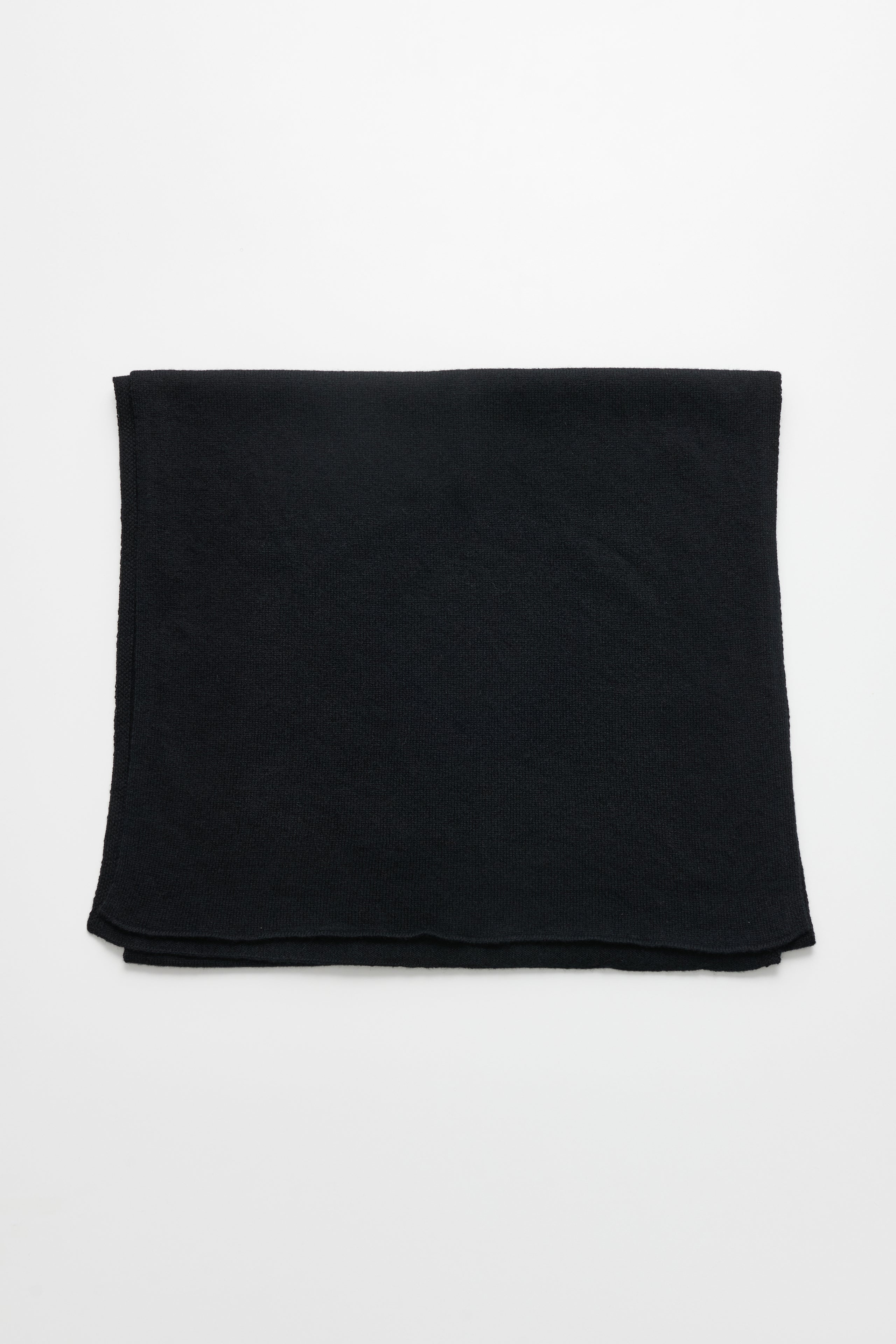 MARGARET HOWELL OVERSIZED SCARF CASHMERE BLACK - 2