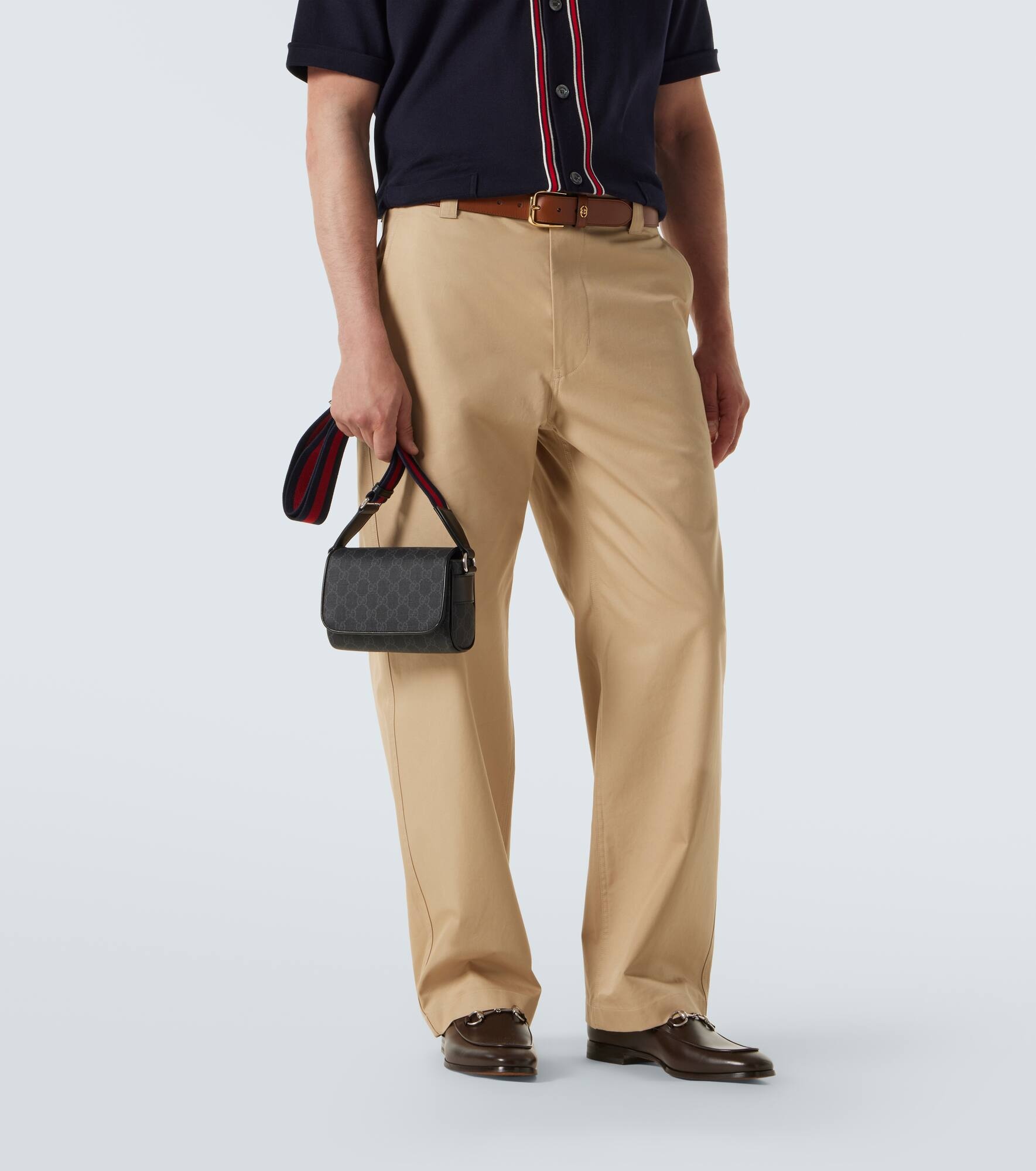 GG Super Mini faux leather crossbody bag - 2