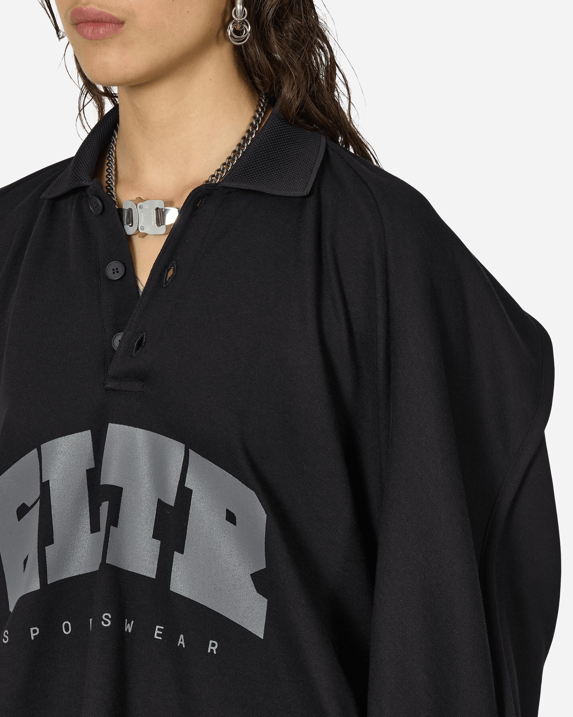 Jean Paul Gaultier Shayne Oliver GLTR Polo Black | slamjam
