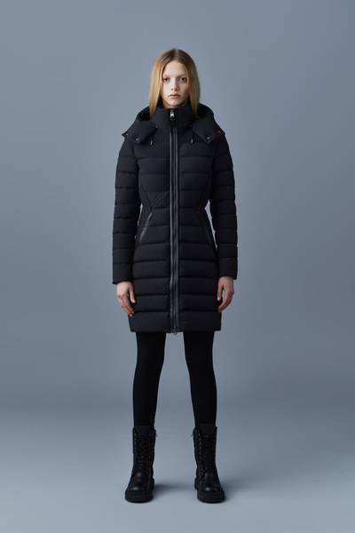 MACKAGE FARREN Agile-360 stretch light down coat with removable hood for ladies outlook