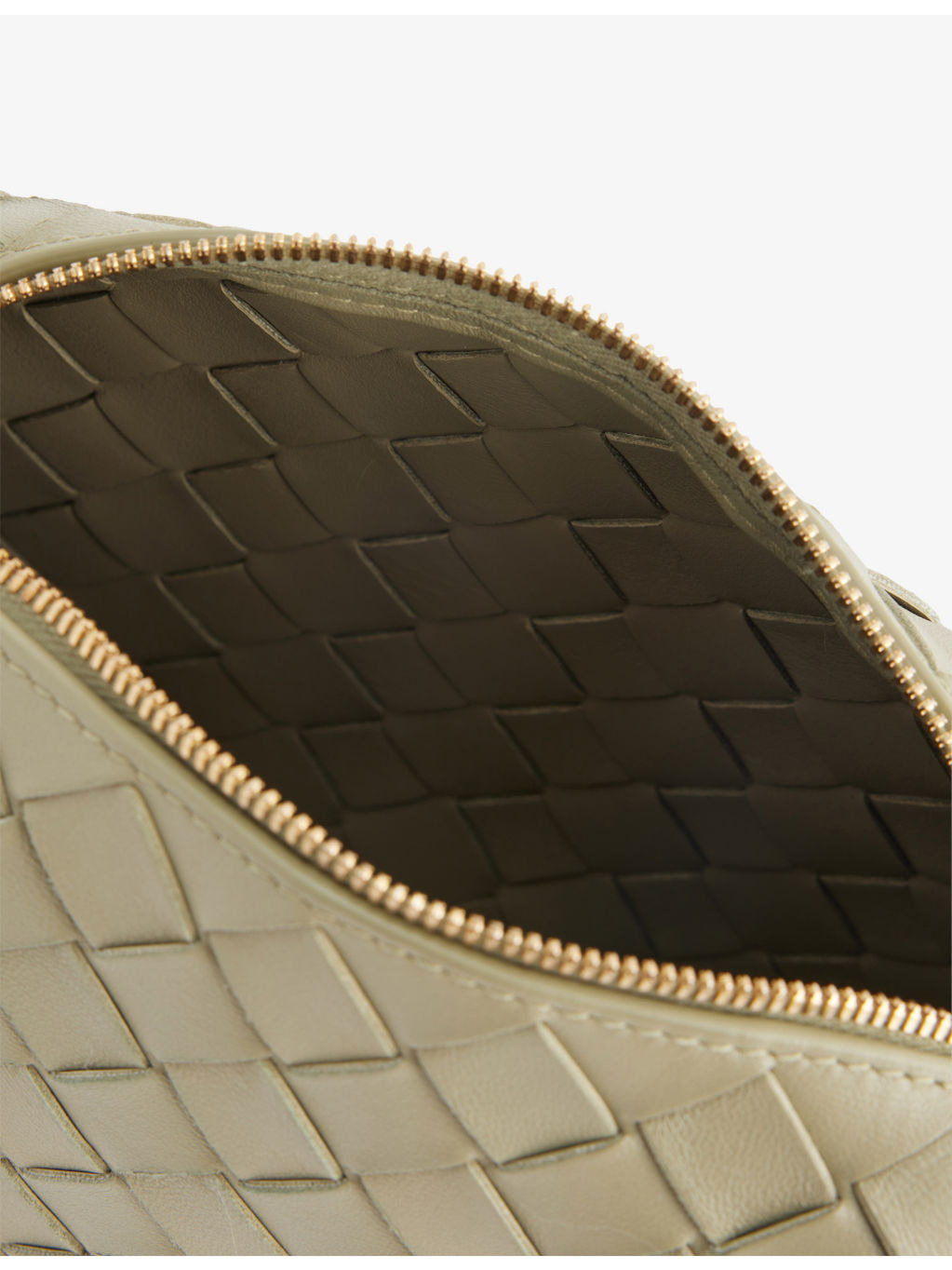 Loop mini intrecciato leather cross-body bag - 6