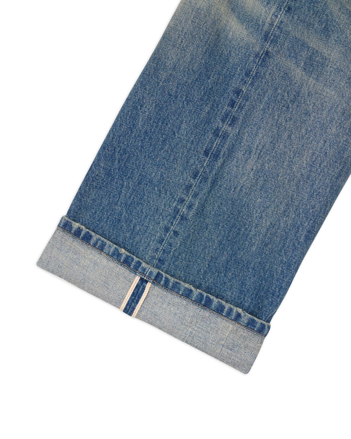Type 00 15oz Selvedge Denim Pant - Washed Indigo - 5