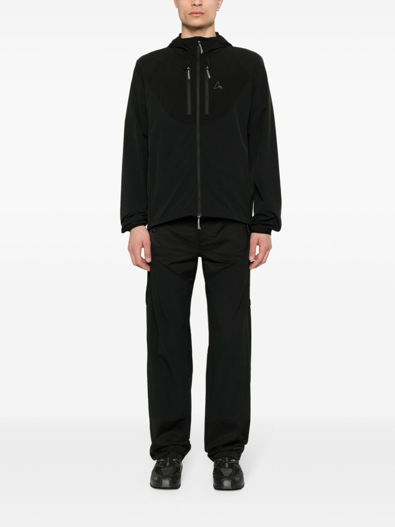ROA logo-print hooded jacket outlook