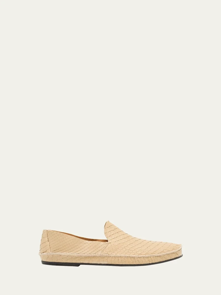 Tyler Python Moccasin Loafers - 1