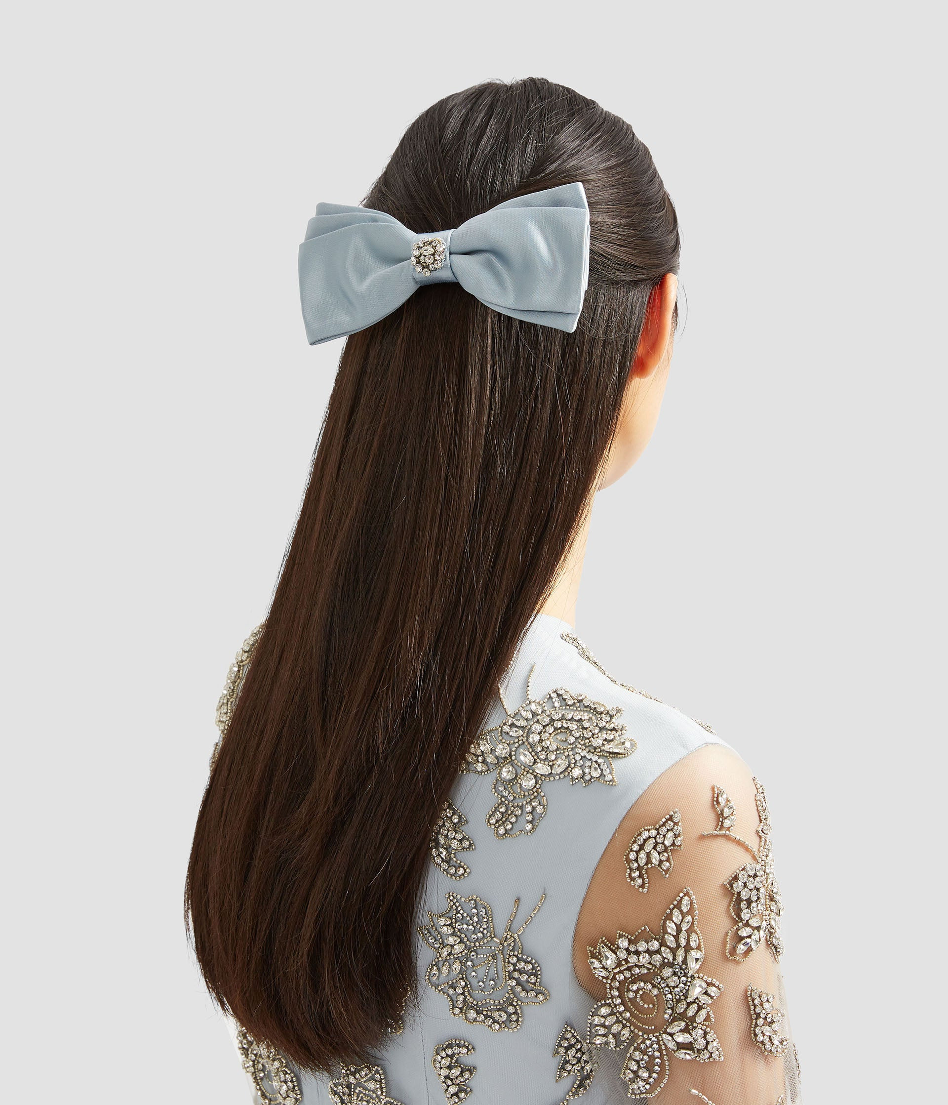 BOW HAIR BARRETTE - 2