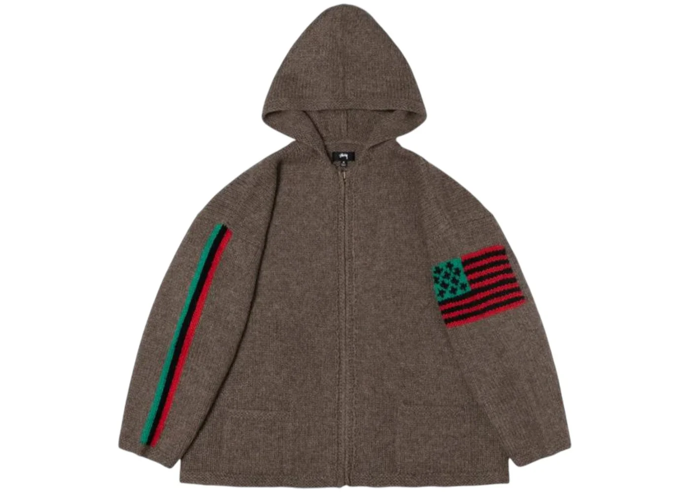 Stussy x Denim Tears Sweater Grey - 1