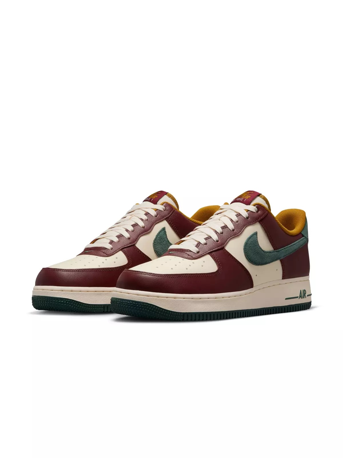 Air Force 1 '07 LV8 "Coconut Milk/Vintage Green/Dark Team Red" Men's Shoe - 5