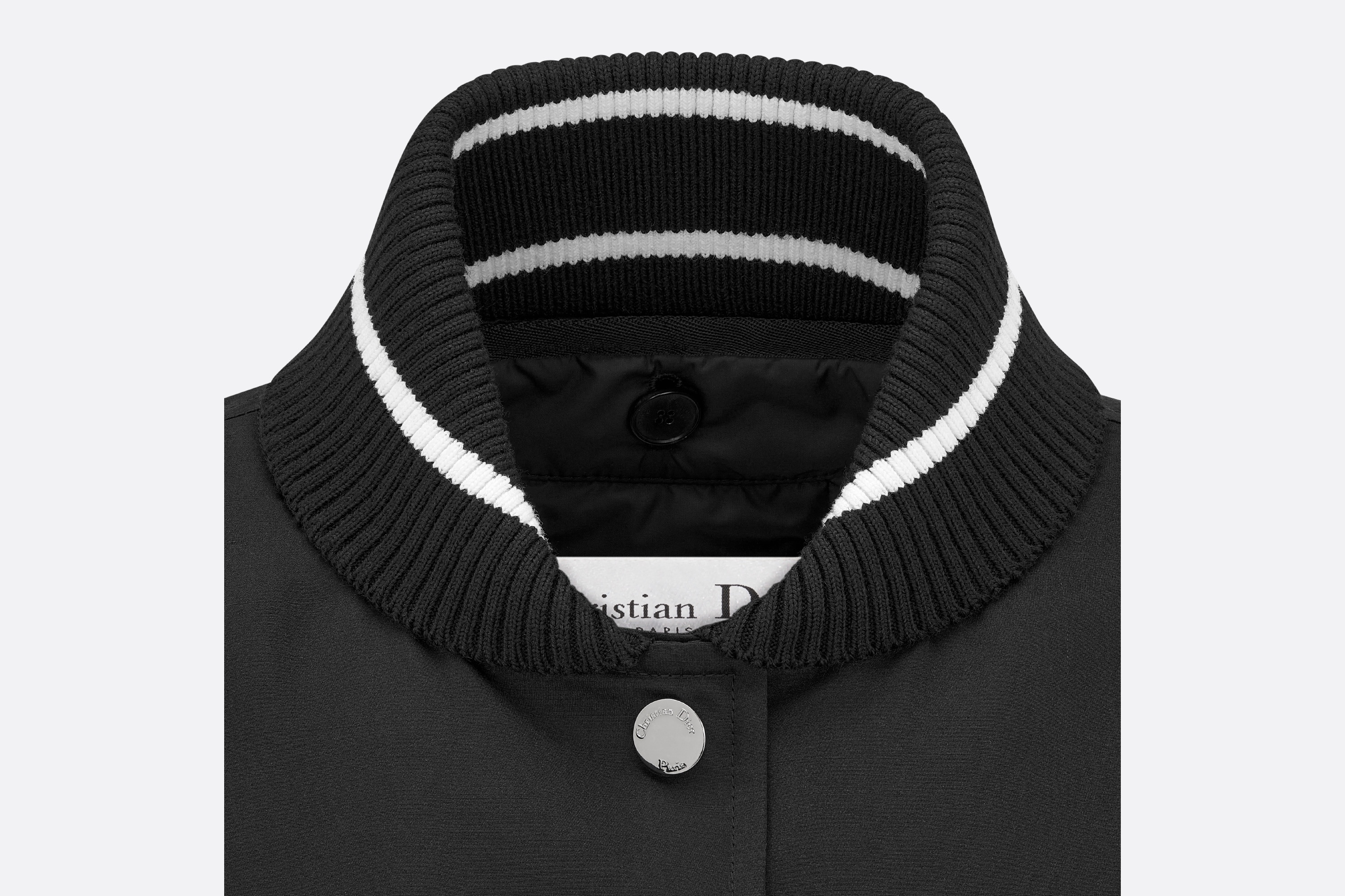 Bomber Jacket with Removable Macrocannage Vest - 3