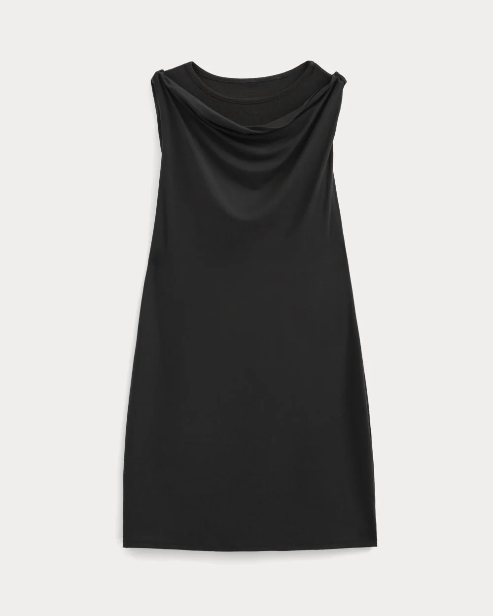 COWL NECK MINI DRESS - 1