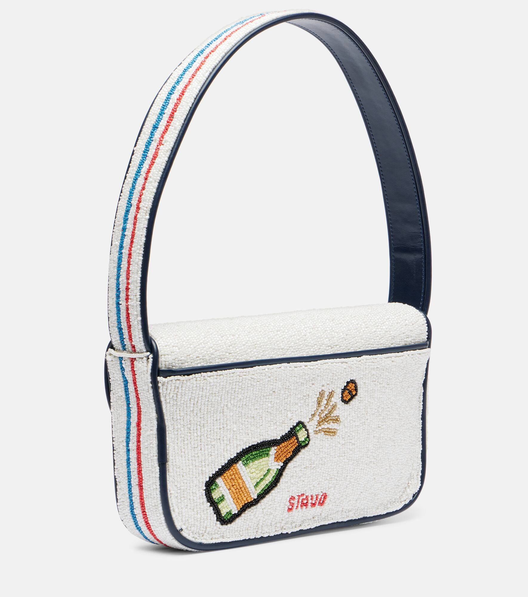 Tommy beaded shoulder bag - 4