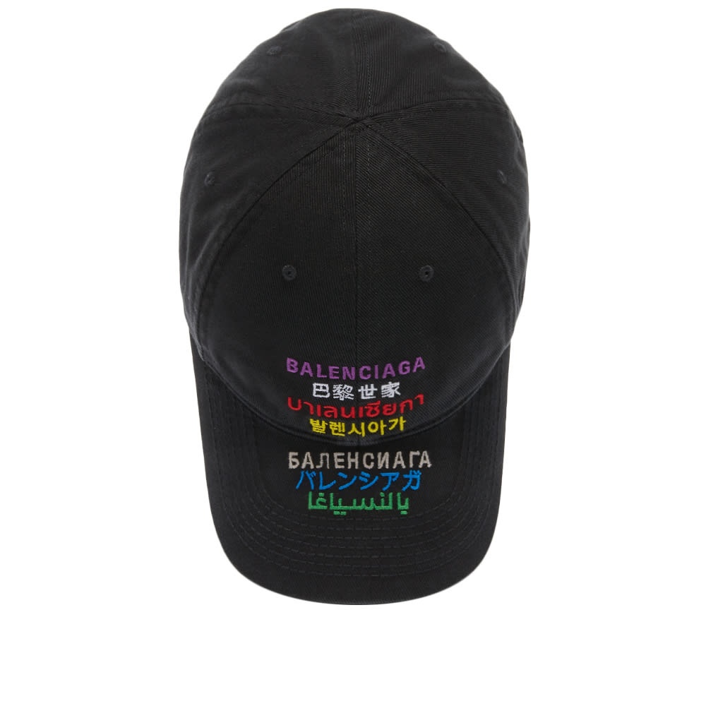 Balenciaga Languages Logo Cap - 2