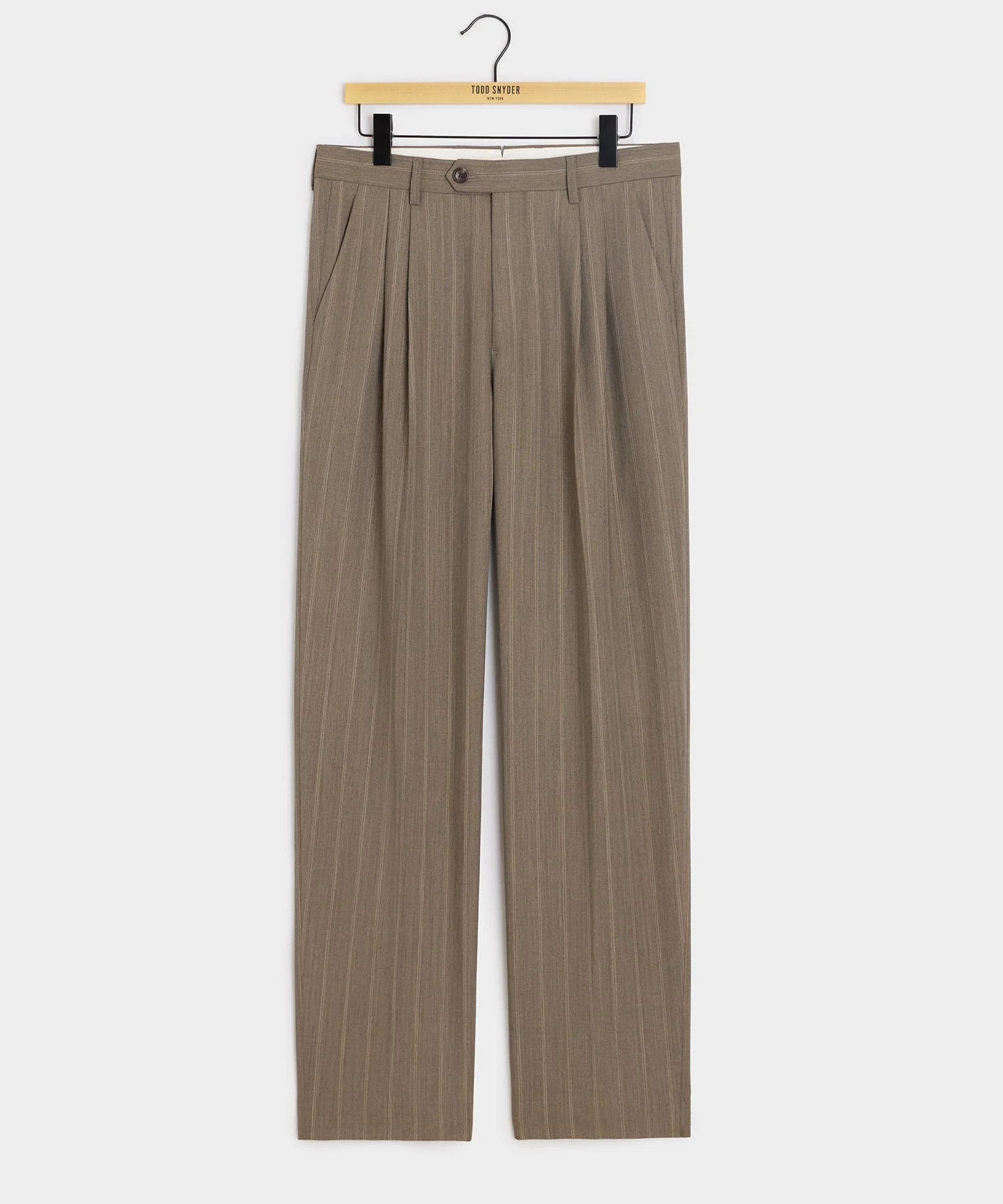 Italian Lightweight Wool Wythe Trouser - 1