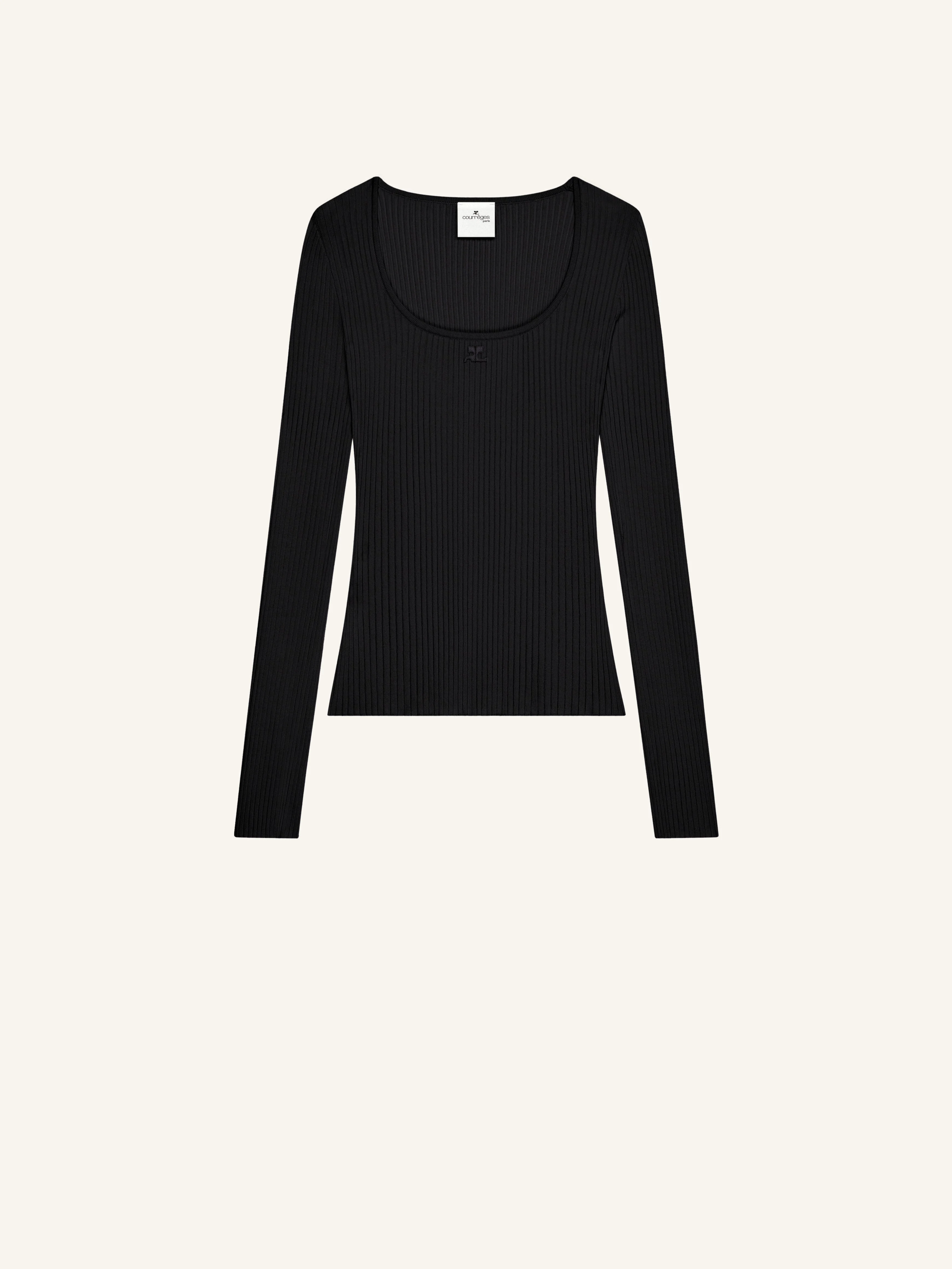 HERITAGE RIB KNIT TOP - 1