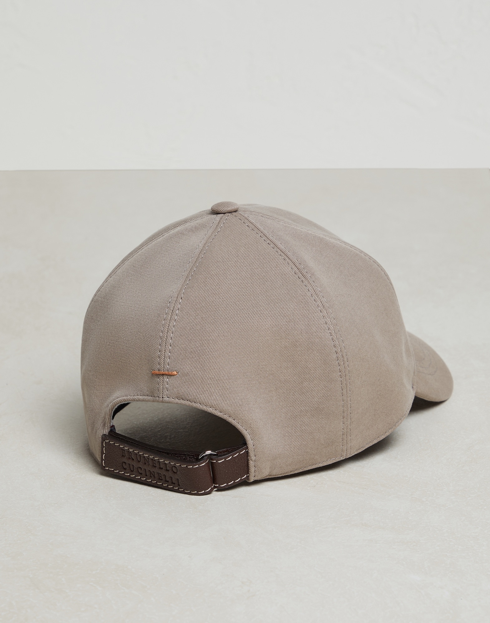 Baseball cap in twisted cotton gabardine with embroidery - 2