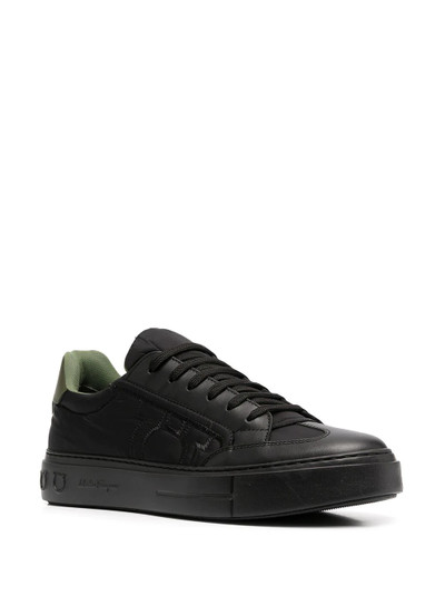 Salvatore Ferragamo low-top lace-up sneakers outlook