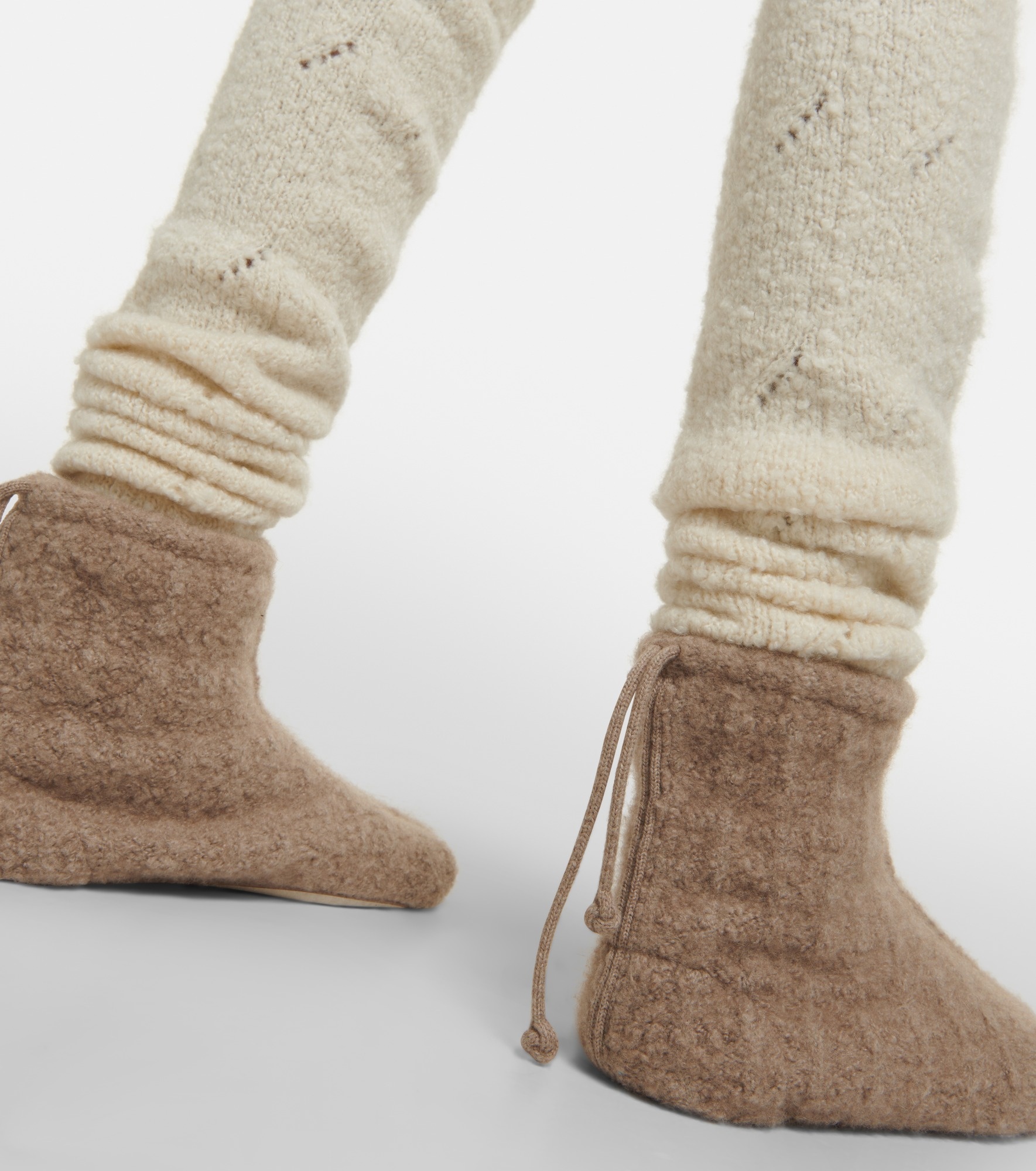 Cashmere slippers - 7