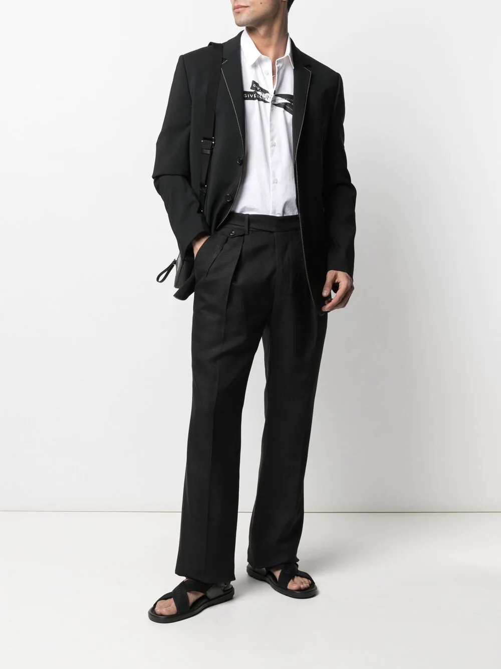 dart-detailing tailored trousers - 2