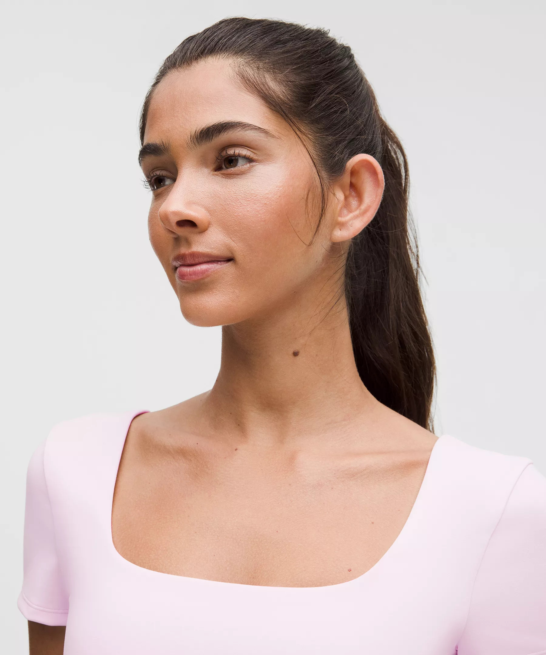Wunder Under SmoothCover Square-Neck T-Shirt - 4