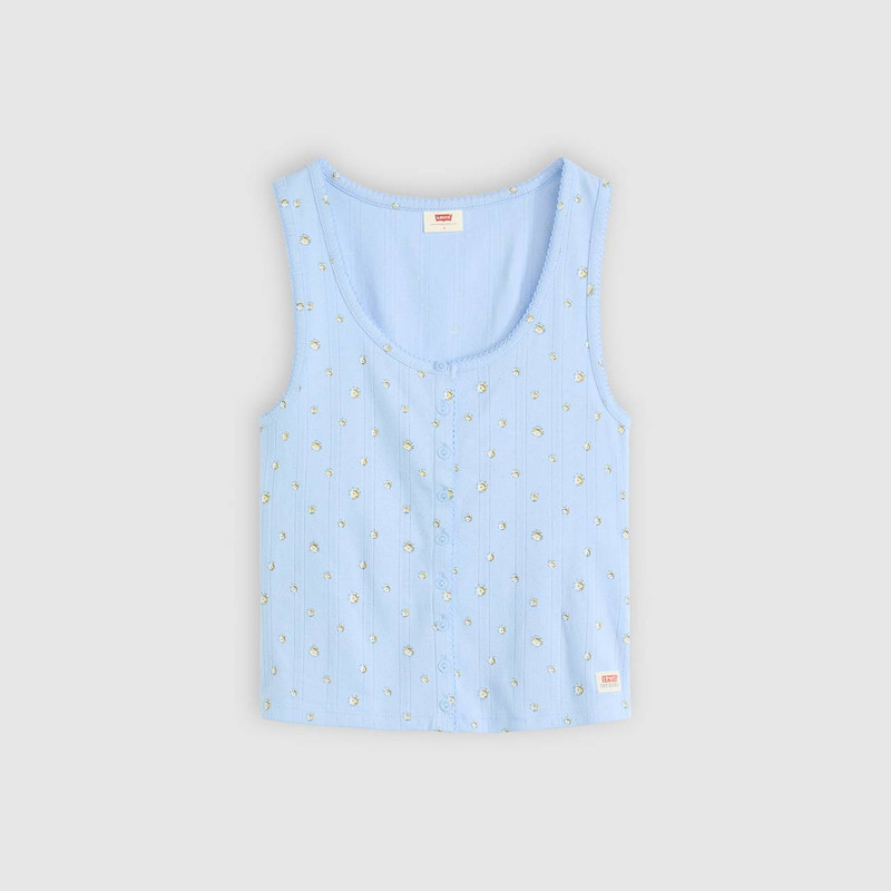 DRY GOODS WOMEN'S POINTELLE TANK TOP 1