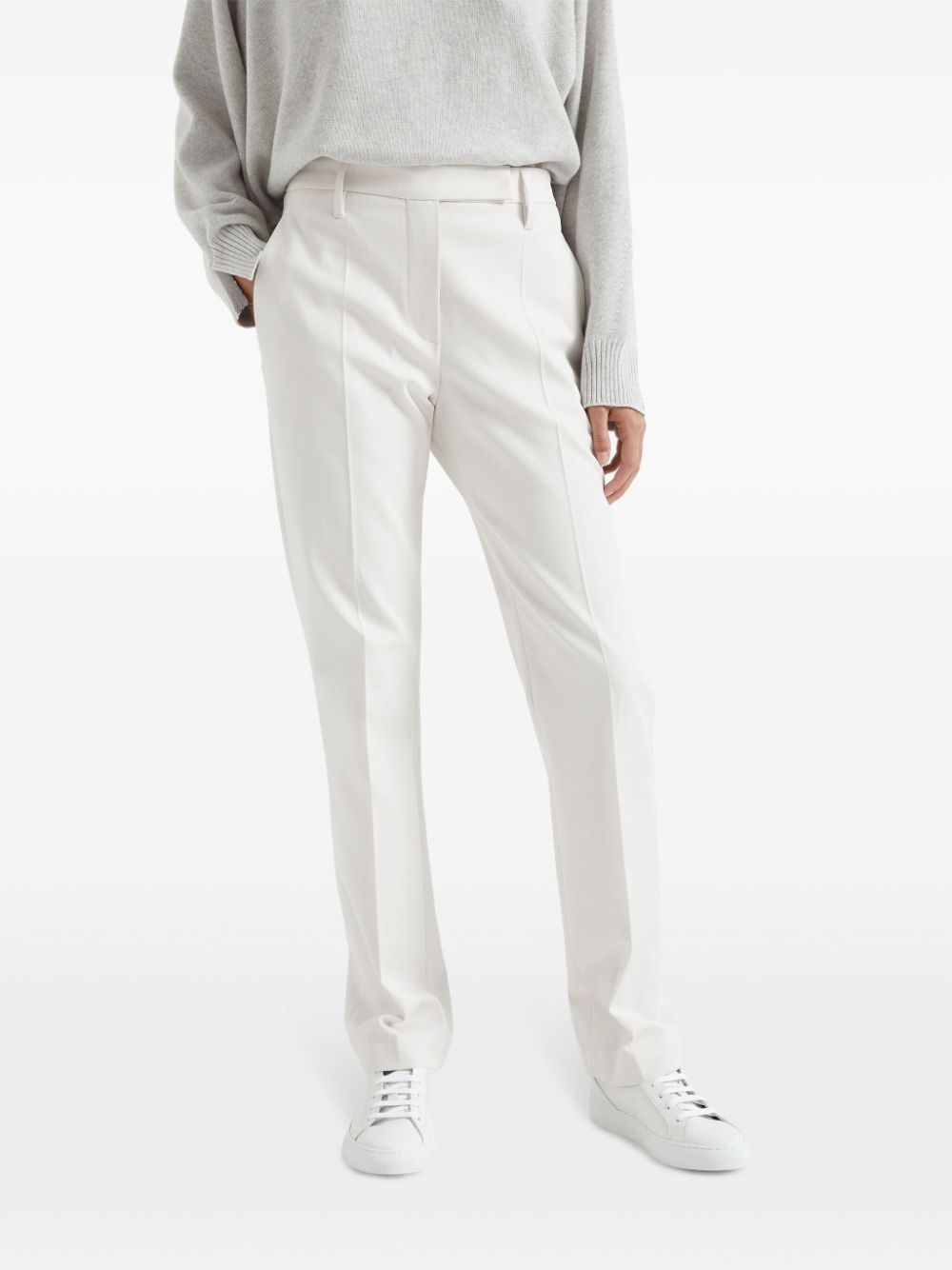 Monili-embellished trousers - 3