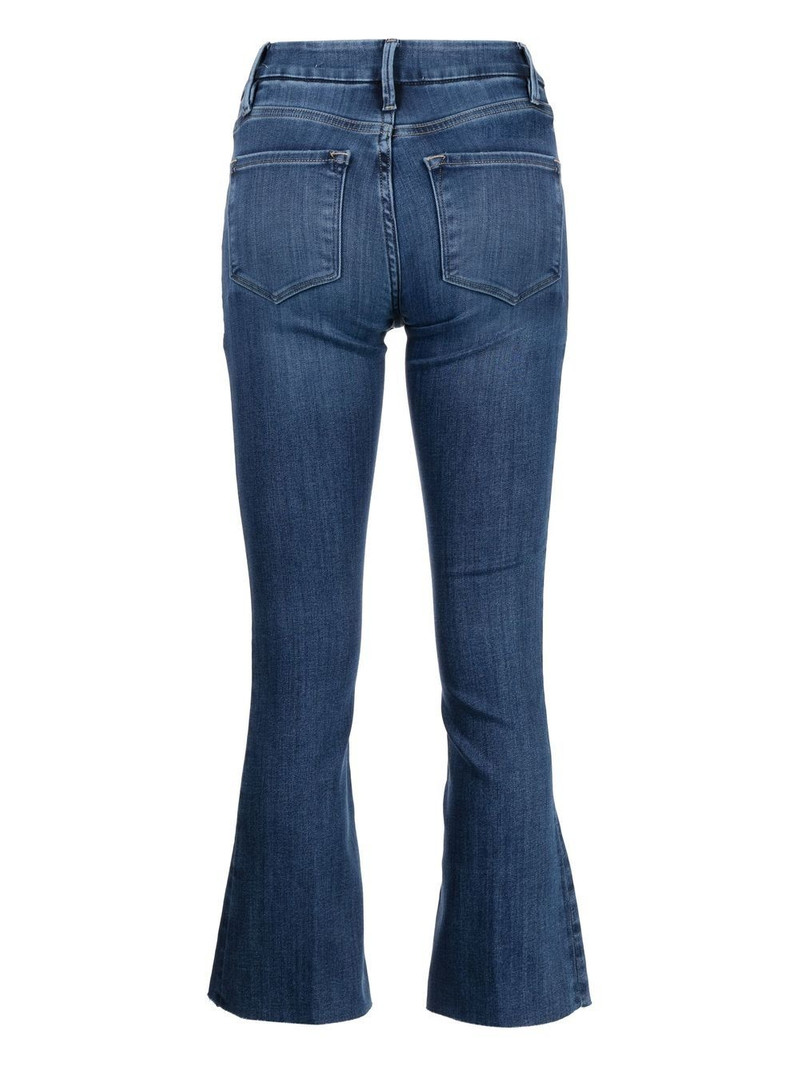 FRAME Le Crop mid-rise cropped jeans outlook