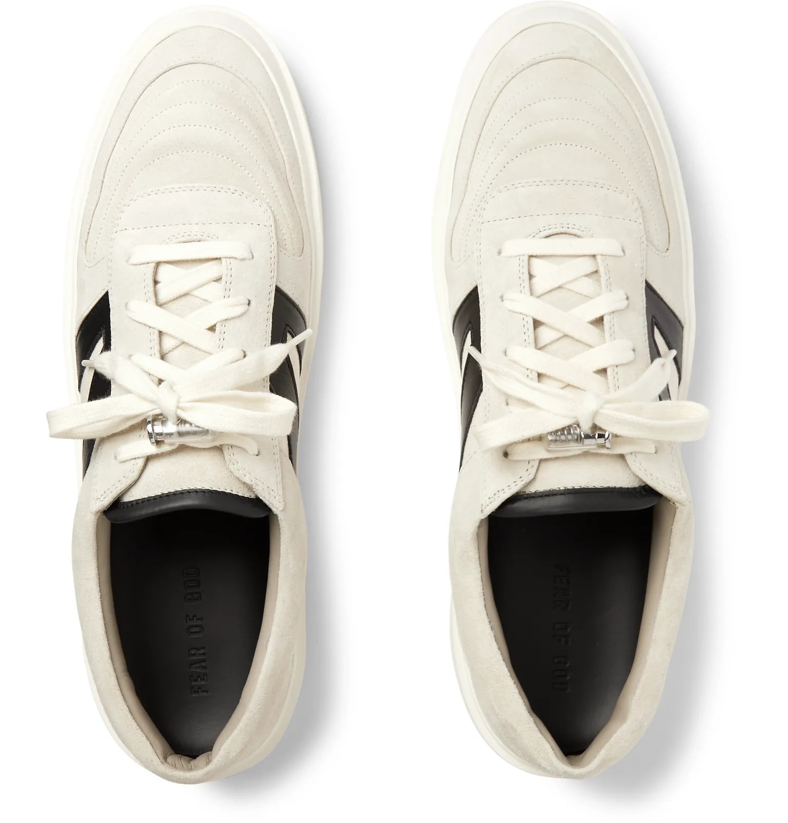 Suede, Leather and Canvas Sneakers - 8