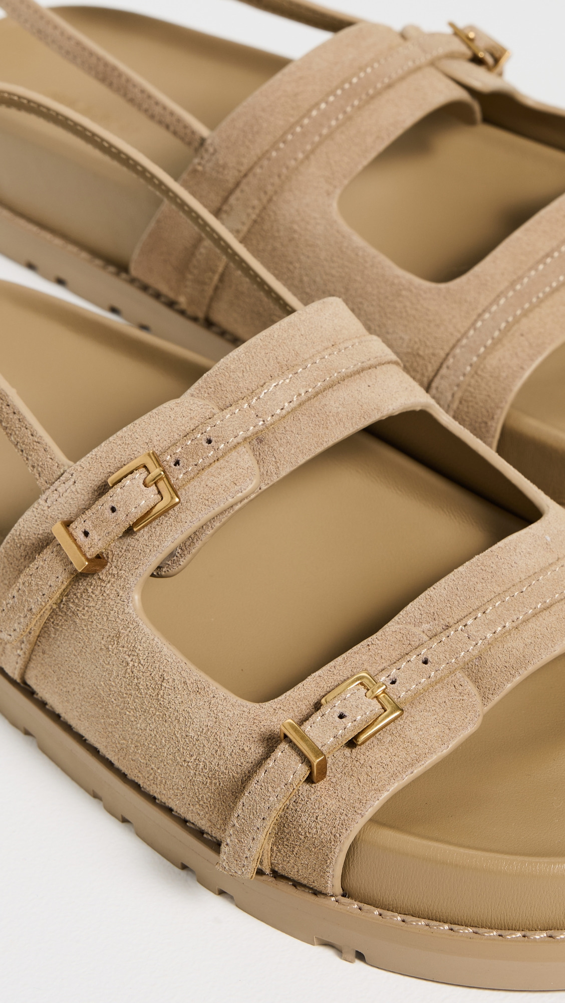 Carey Suede Sport Sandals - 5