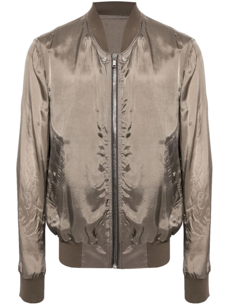 Classic Flight high-shine bomber jacket 1