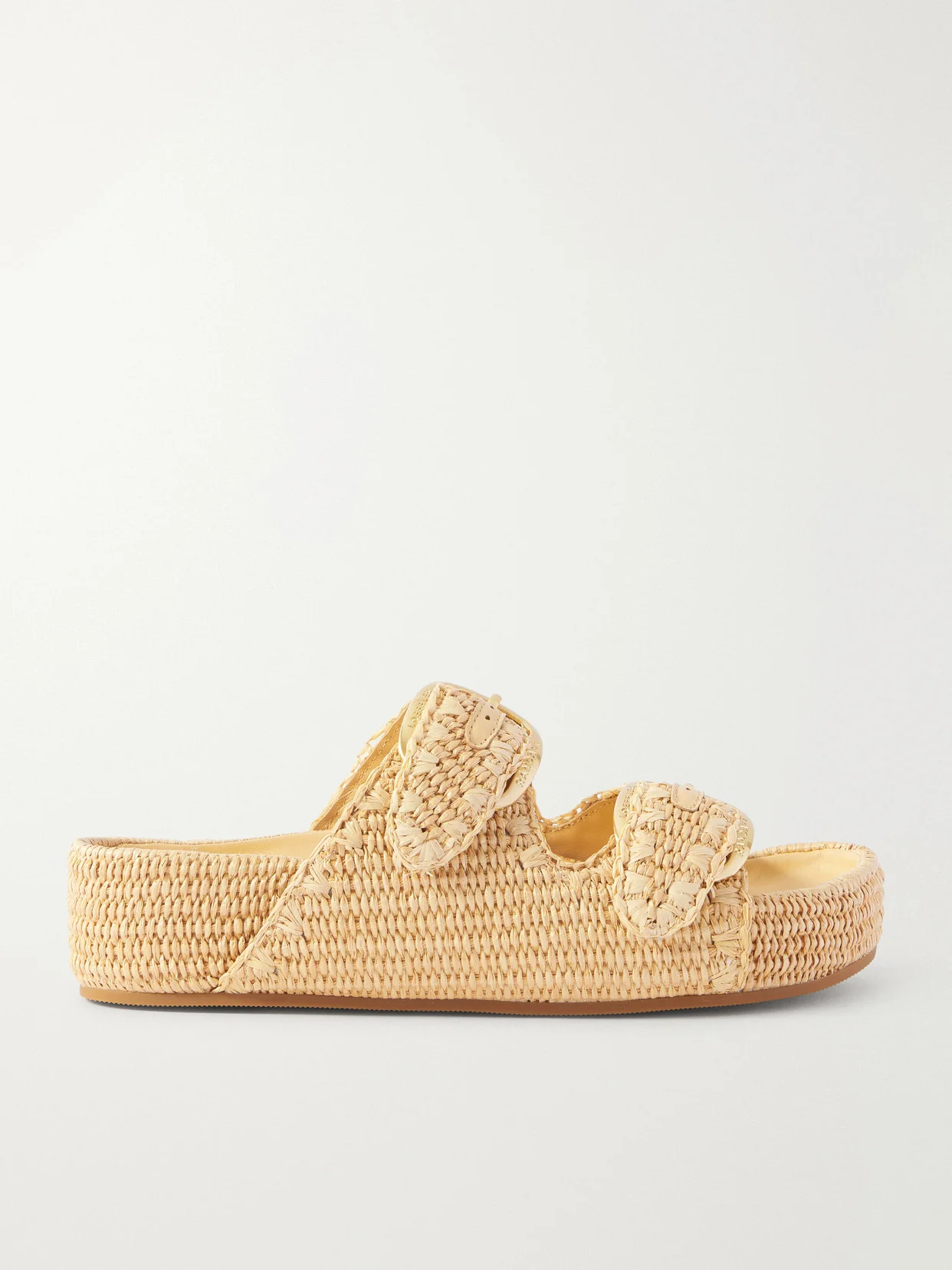 Nico Raffia Sandals - 1