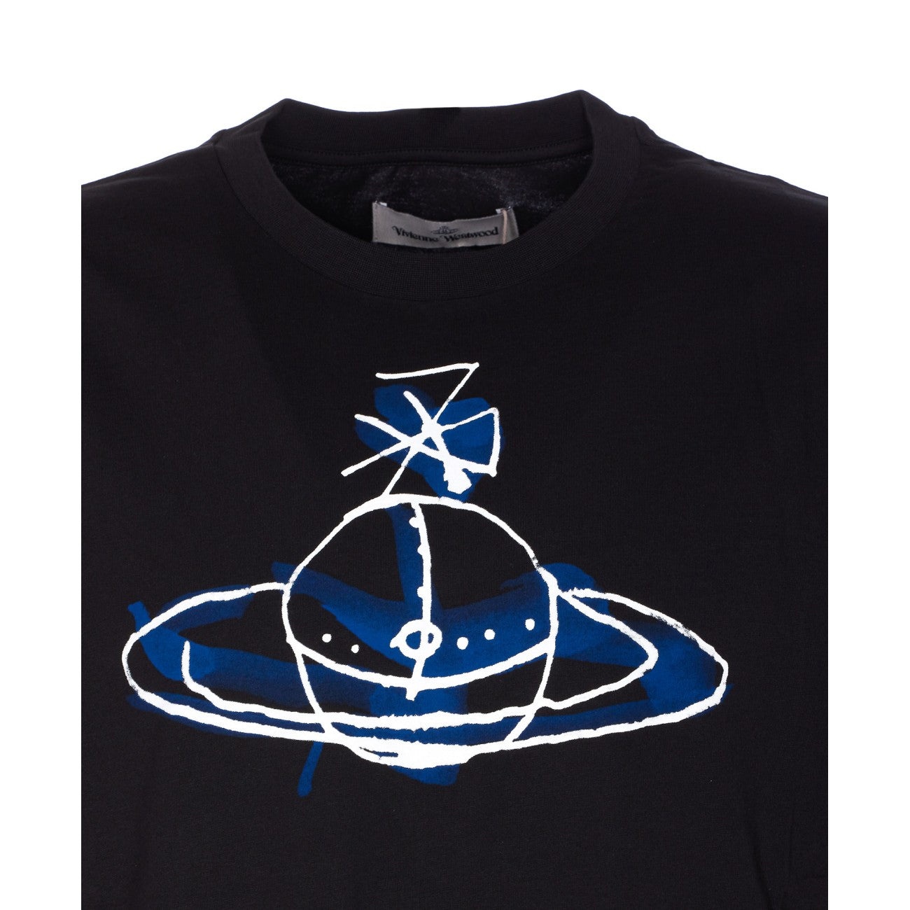 Vivienne Westwood Men Drawn Orb Logo Classic T-Shirt - 4