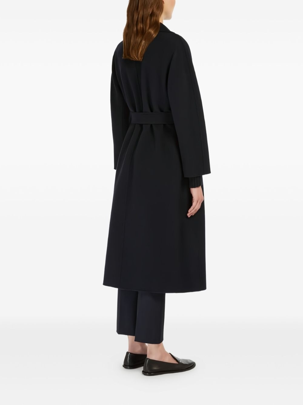 tailored belted coat - 4