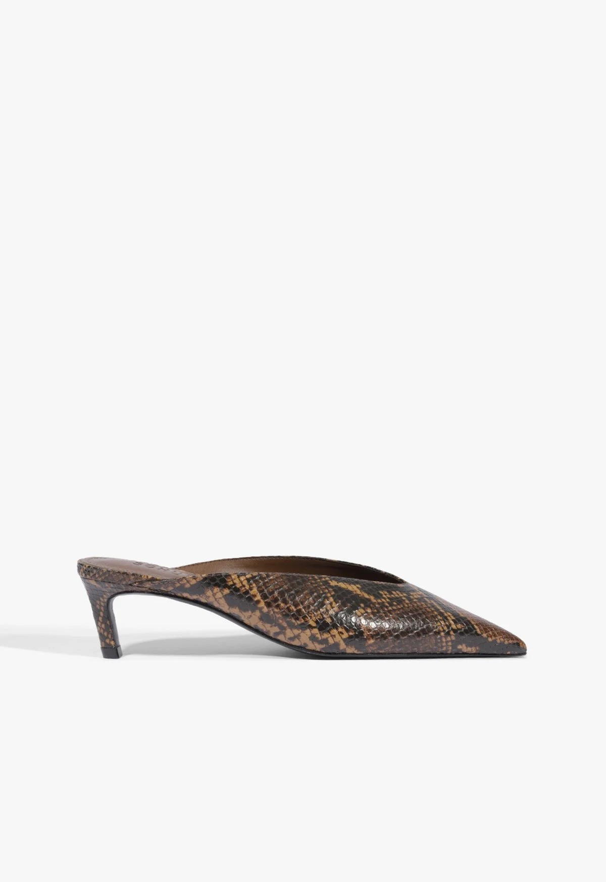 Loren Mid Leather Pump - 1