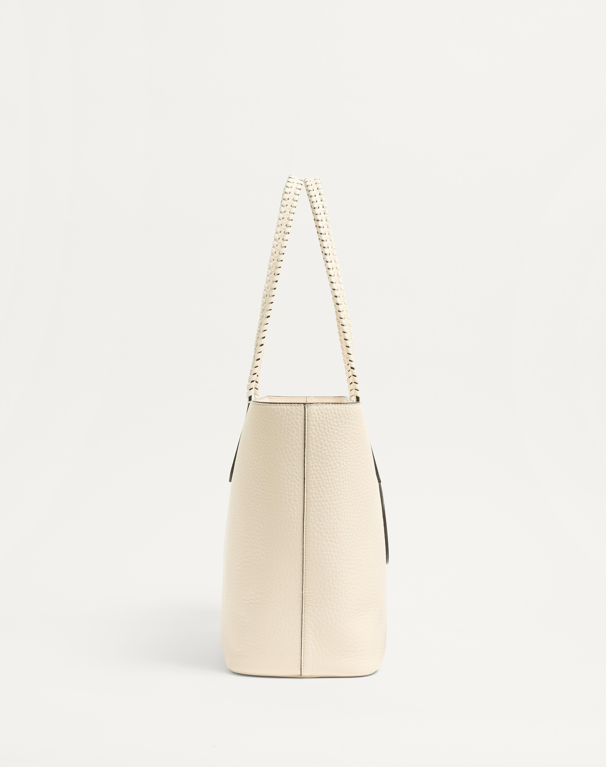 VALENTINO GARAVANI NELLCÔTE SHOPPING BAG IN GRAINY CALFSKIN - 3