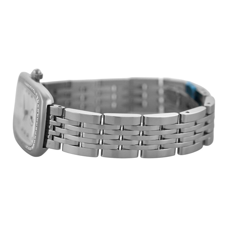 Pre-owned Longines Equestrian Collection Quartz Diamond Silver Dial Ladies Watch L6.142.0.87.6 - 5