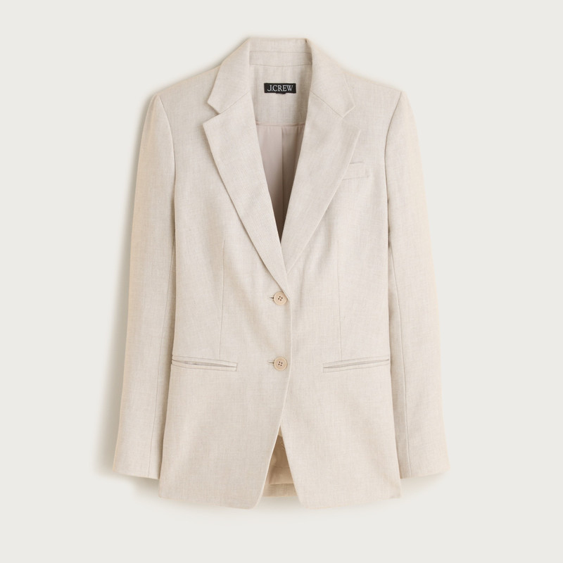 Margeaux blazer in stretch linen blend 1