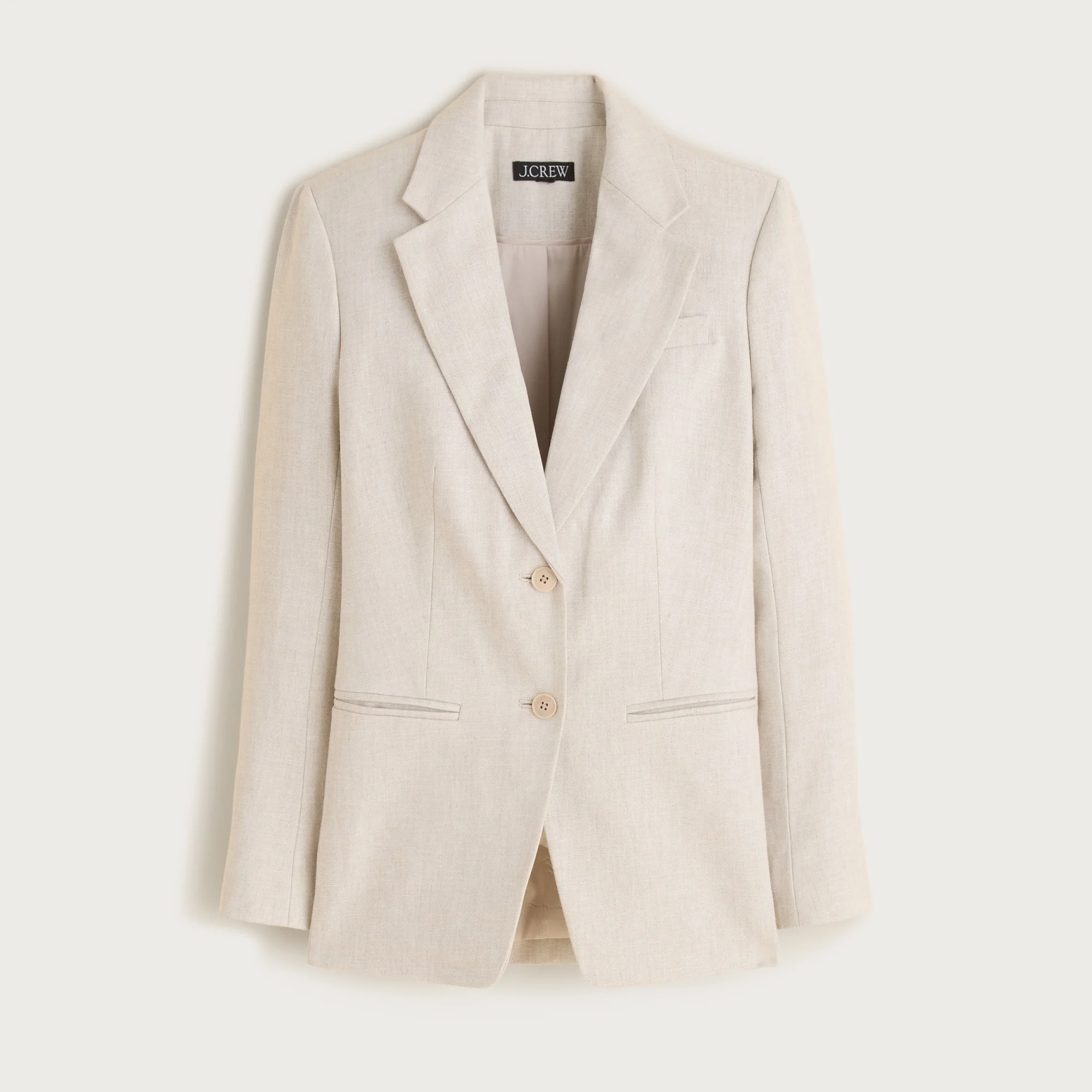 Margeaux blazer in stretch linen blend - 1